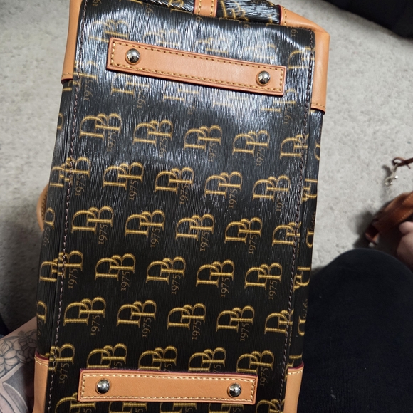 Dooney & Bourke Brown and Tan Women's Bag - Picture 6 of 8